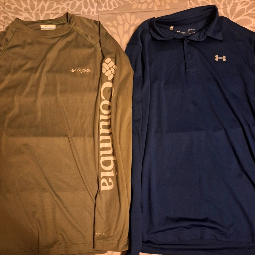 Columbia &under armour